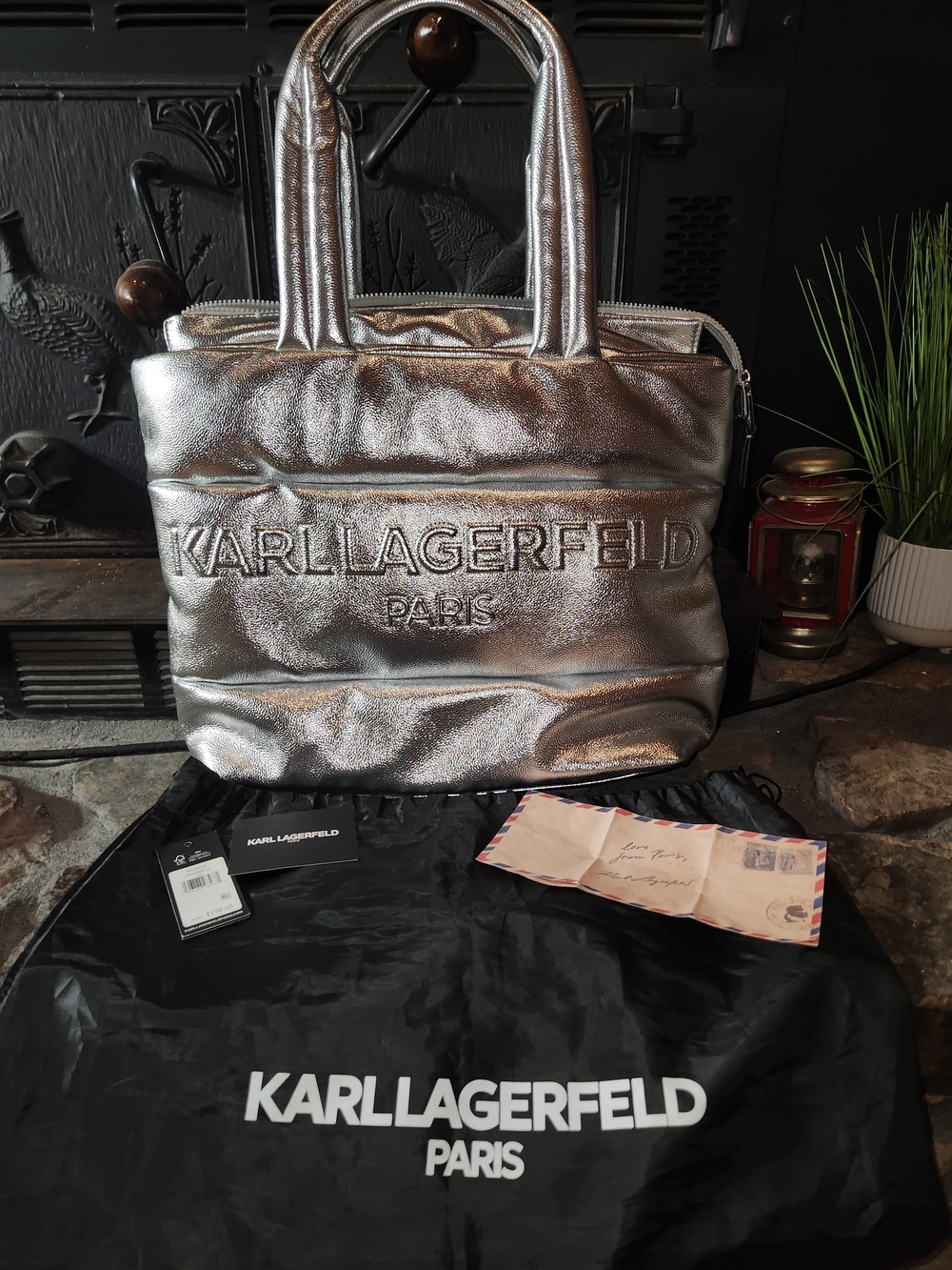 Karl Lagerfeld Shoulder Bag With Dust Bag